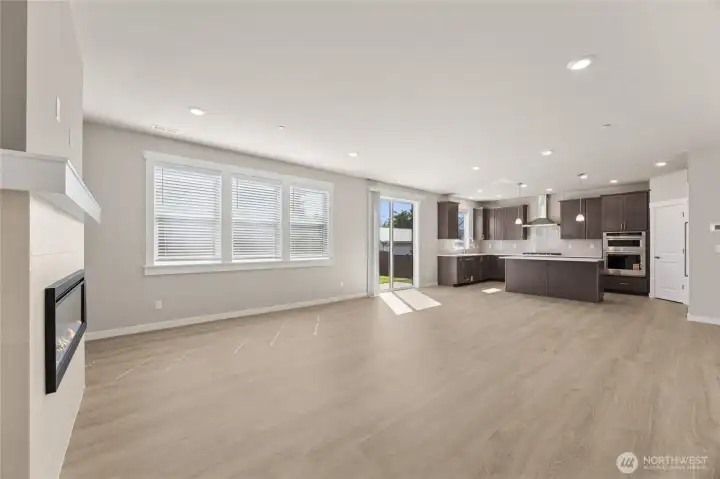 Home for sale includes white cabinets.