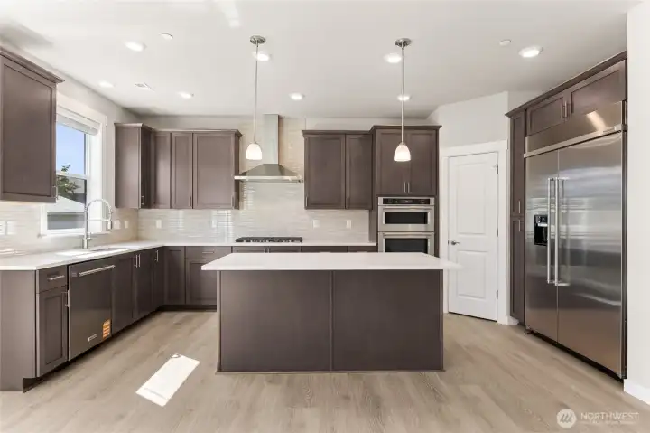 Home for sale includes white cabinets.  This is one of our most popular homes!