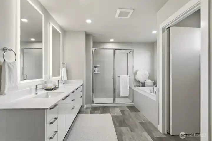 Photos of Model home. Not actual home.