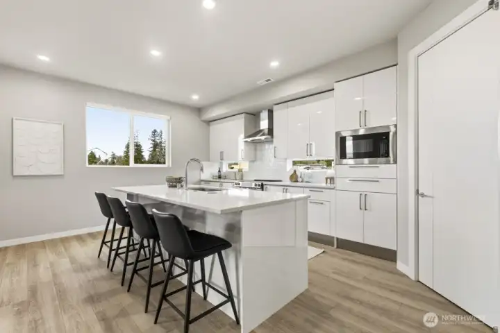 Photos of Model home. Not actual home.