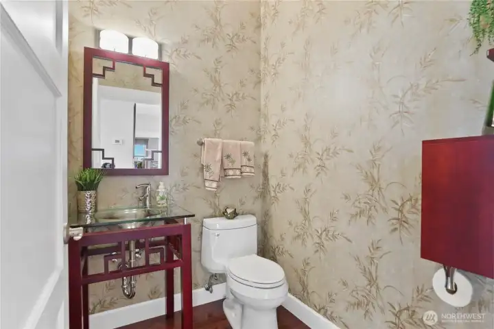 Powder Rm on the main floor