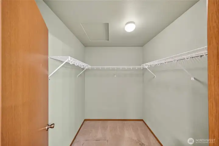 Primary Bedroom Walk-in Closet