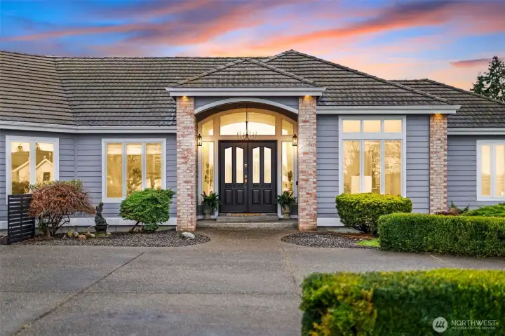 This one-level home lives large and offers ease and comfort
