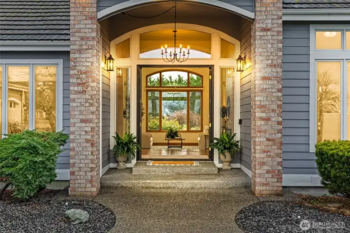 This one-level home lives large and offers ease and comfort