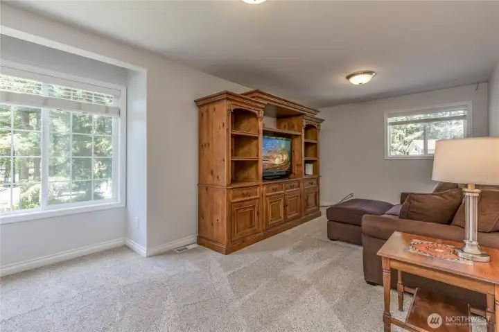 Spacious upstairs bonus room