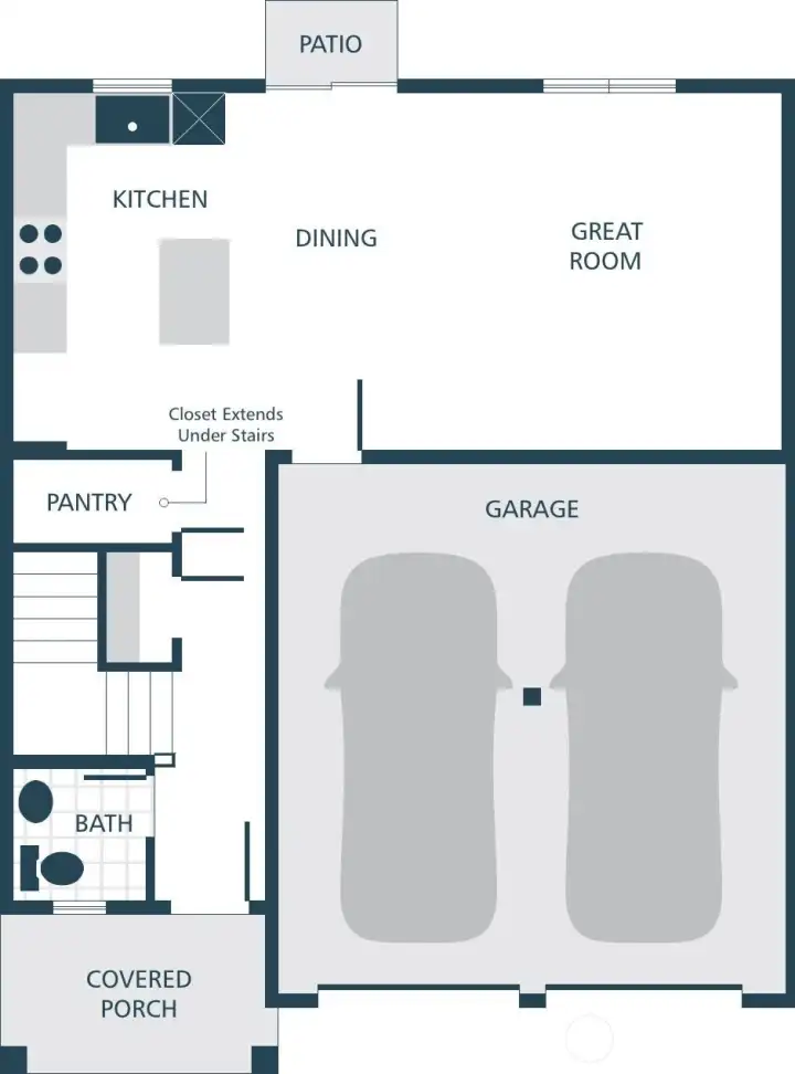 Image is a Rendering! Photographs are for illustrative purposes only. Features, finishes, interior/exterior colors, landscaping and floorplan shown may vary from actual homes built