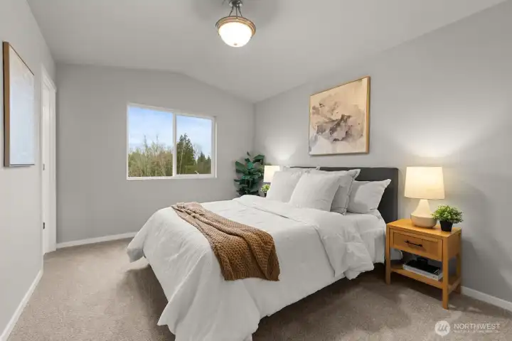 Photographs are for illustrative purposes only. Features, finishes, interior/exterior colors, landscaping and floorplan shown may vary from actual homes built