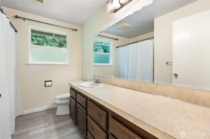 Upstairs bathroom