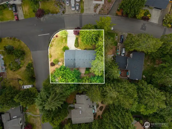 Aerial of property
