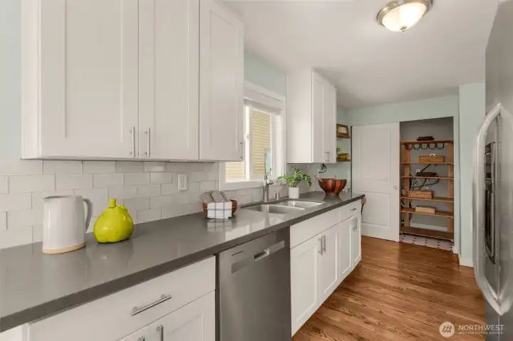 Updated Kitchen with Quartz Countertops Updated Kitchen with Quartz Countertops