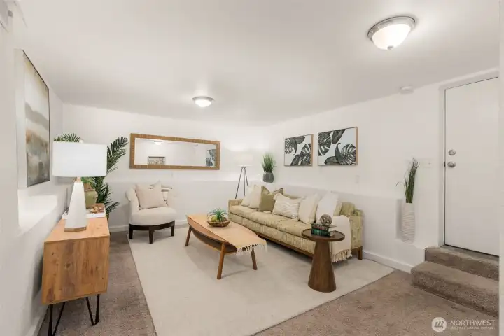 Fully Finished Lower Level with Spacious Flex Space Fully Finished Lower Level with Spacious Flex Space