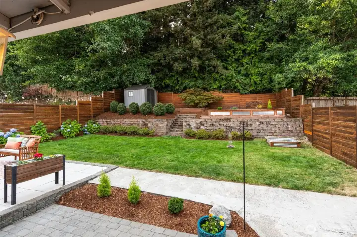 Patio & Retaining Wall Installed in 2016 Patio & Retaining Wall Installed in 2016