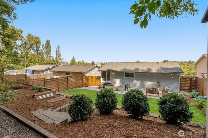 Raised Garden Beds & Shed for Additional Outdoor Storage Raised Garden Beds & Shed for Additional Outdoor Storage