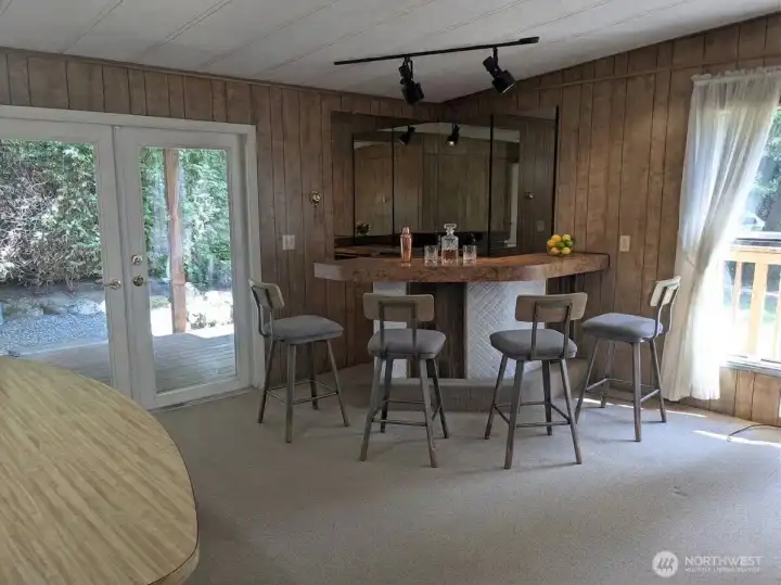 Family room wet bar Family room wet bar