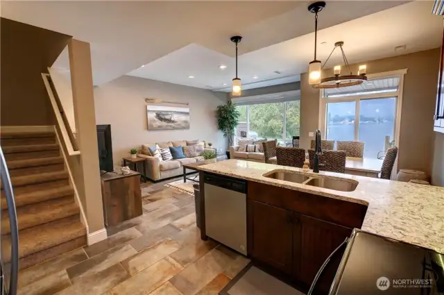 Open floorplan