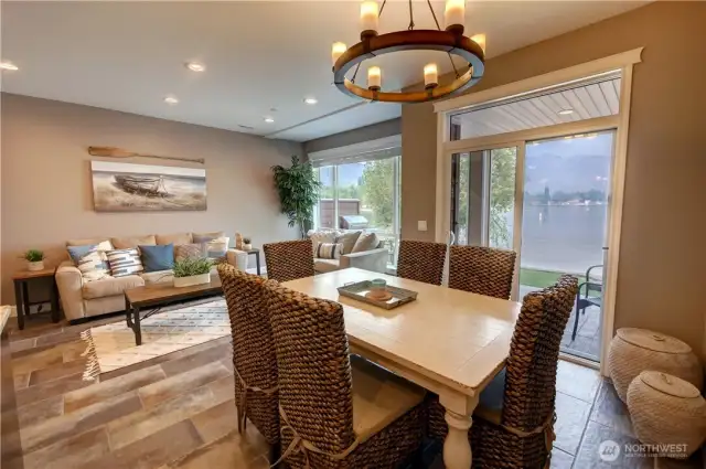 Views from Dining area