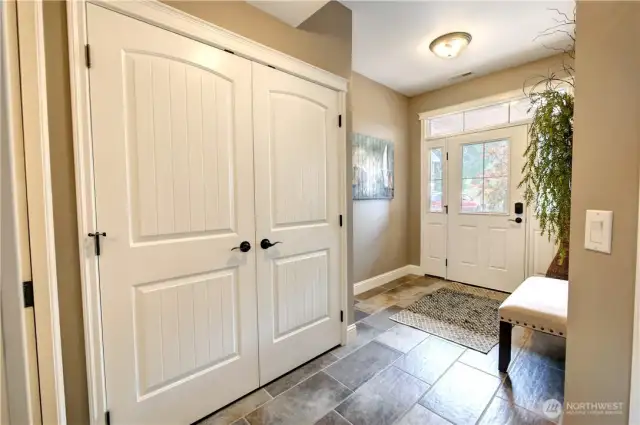 Front hall closet