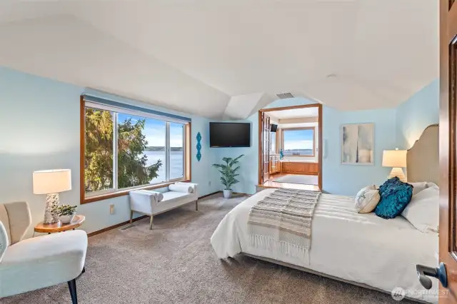 Private primary suite.