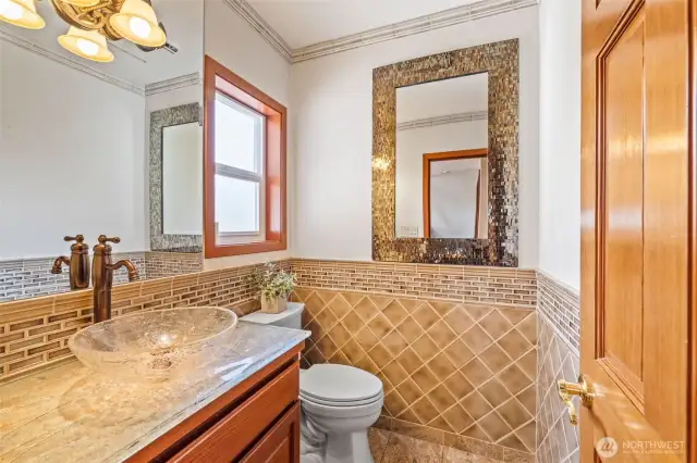 Guest bathroom on main floor.