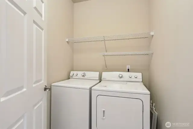 Utility Room with Washer and Dryer