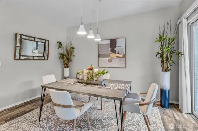 Plenty of room for a larger table