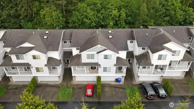Tucked in at the back of the complex means no traffic and relaxed living.