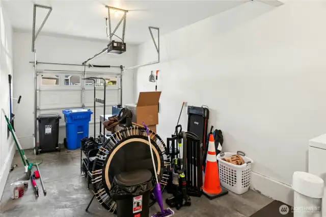Plenty of room to park a car or store your bikes and kyack!