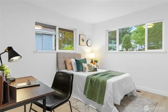 Second bedroom on the main level.