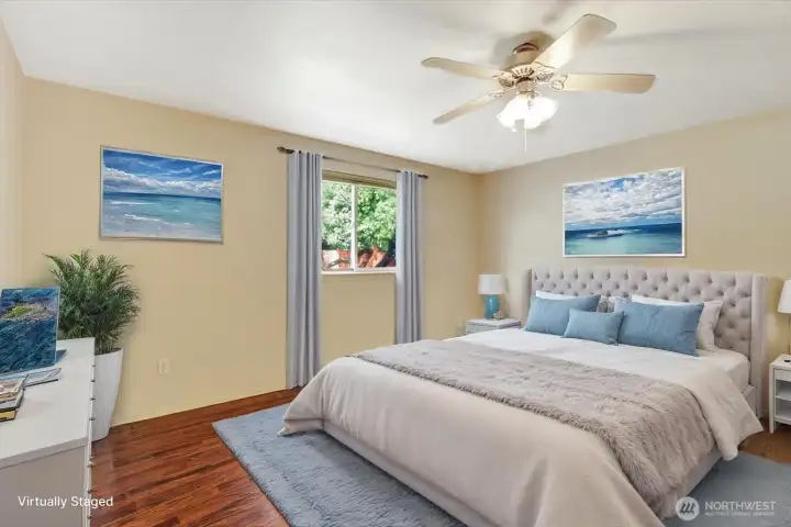 Primary bedroom (virtual staging).