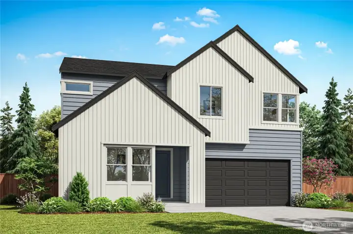 Exterior Rendering of Homesite 30.