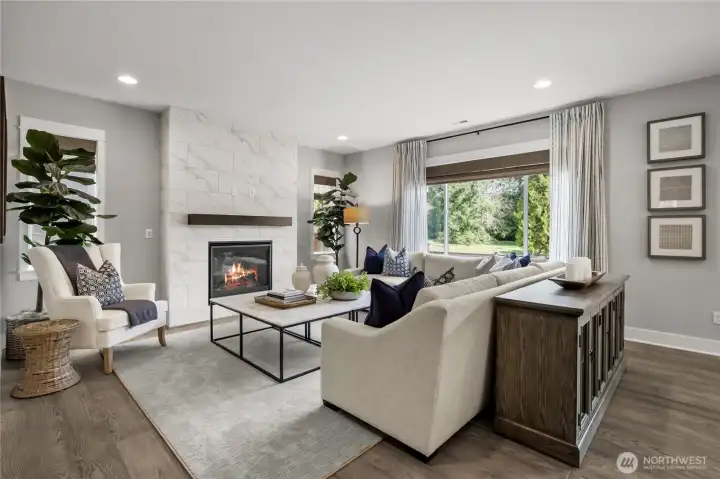 Pictures of Model Home. Features, layout, and colors of actual home may vary.