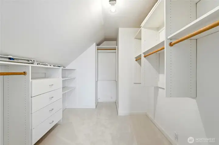 primary walk in closet