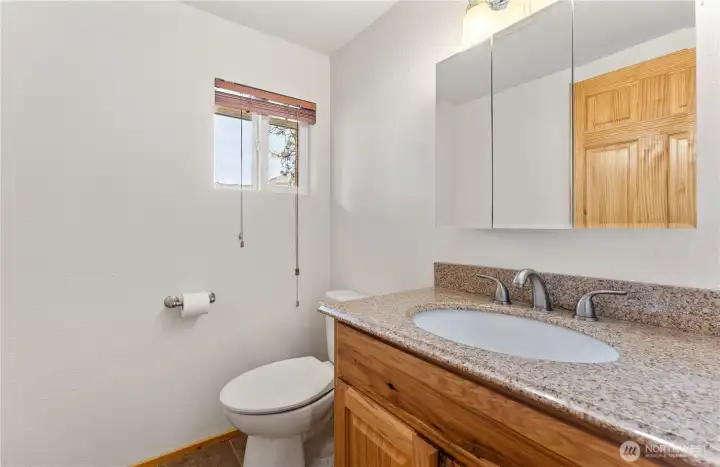 Upper Level Powder Room.