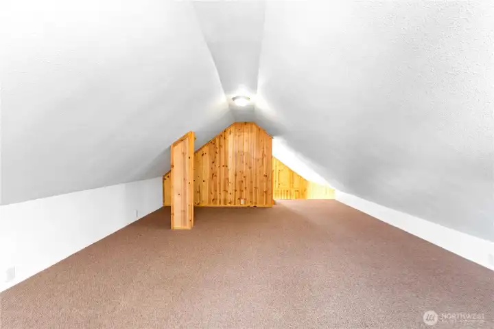 Upper Level Bonus Loft Area.