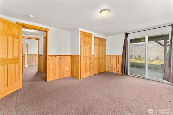 Lower Level Bedroom 1 - View 1.