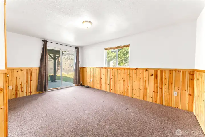 Lower Level Bedroom 2 - View 1