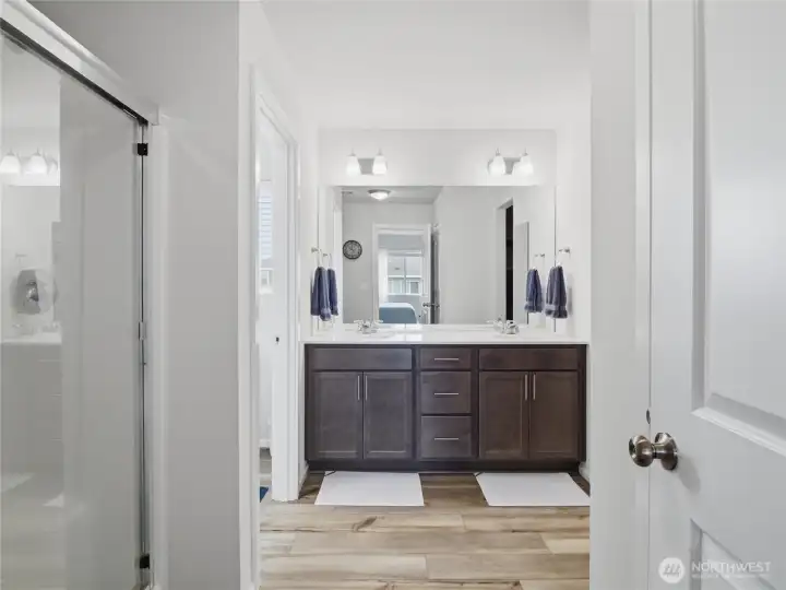 Huge primary bathroom