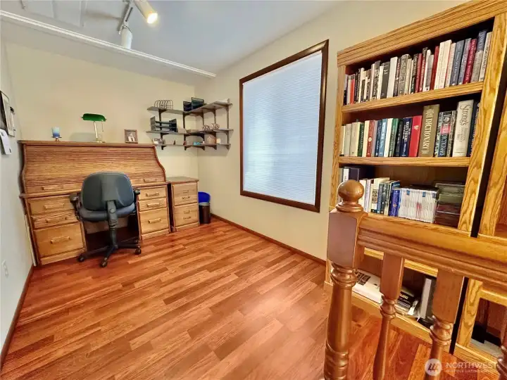 Another view of the office space just off the primary bedroom.  This is the perfect spot for your in-home office or craft space.