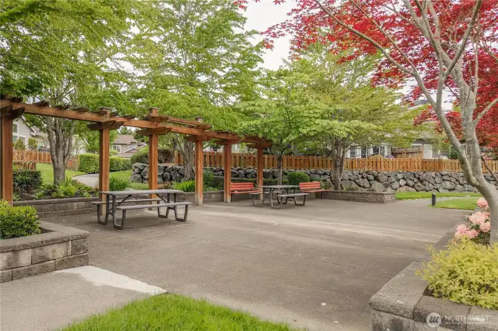 Siena features open space and picnic areas Siena features open space and picnic areas