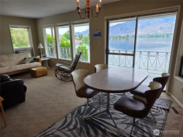 Looking Past Dining Room into Living Room Looking Past Dining Room into Living Room