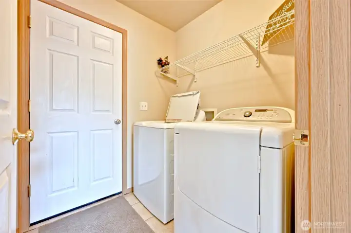 Laundry Room with Washer & Dryer Laundry Room with Washer & Dryer