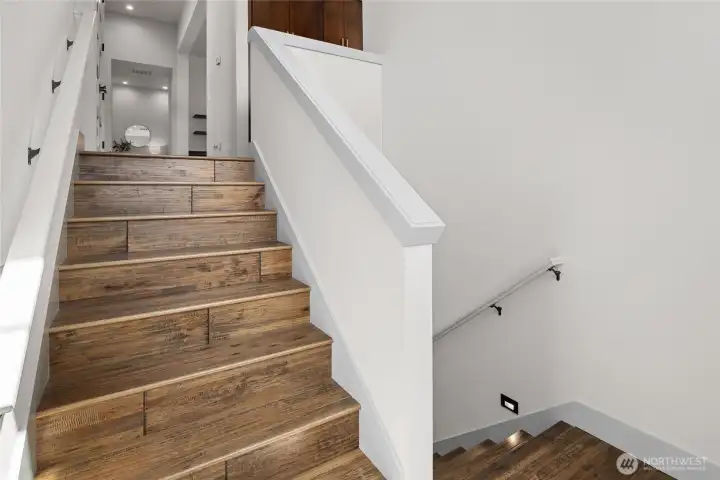 stairs to lower level stairs to lower level