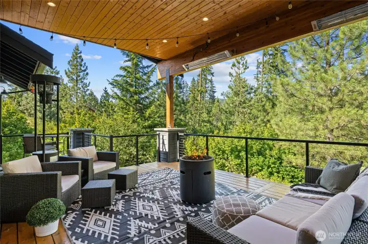 large covered deck large covered deck