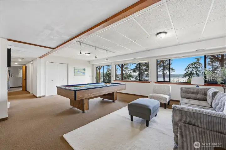 Main House: downstairs Rec Room