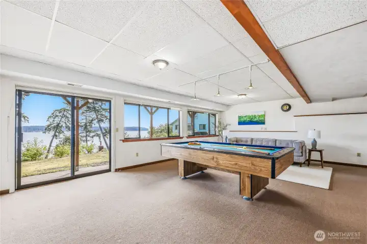 Main House: downstairs Rec Room