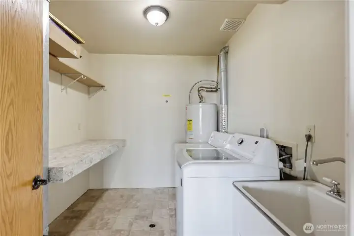 Main House: downstairs Utility Room