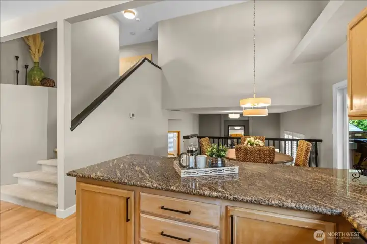 Head on up the stairs to the other bedrooms...