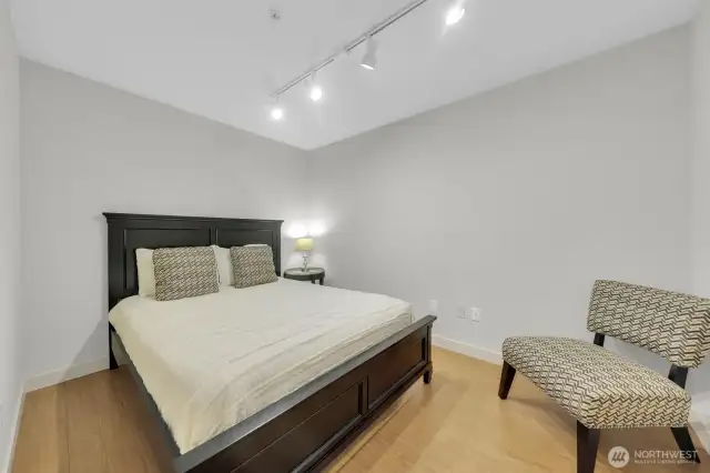 The den makes a great guest room or home office!