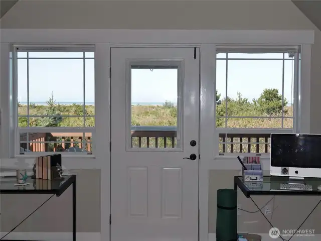 Main Bedroom w/ access to the Private Deck.