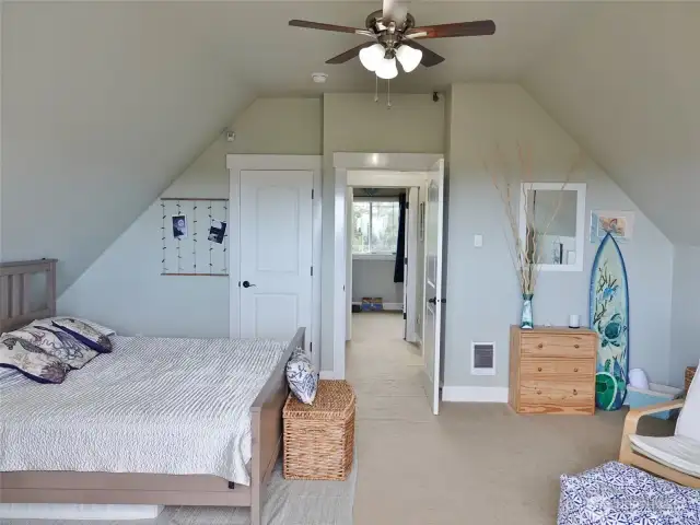 Spacious Main Bedroom.